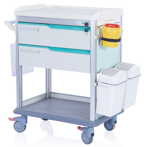 医用推车 - W3902 - Sichuan Yufeng Medical Equipment Co., Ltd. - 医院用 / 药品 / 垃圾桶