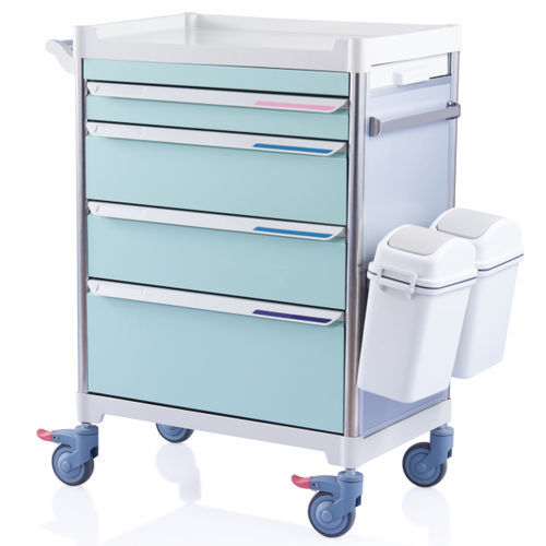 医用推车 - W3923 - Sichuan Yufeng Medical Equipment Co., Ltd. - 药品 / 垃圾桶 / 药物分配