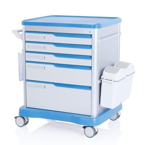 医用推车 - W3708 - Sichuan Yufeng Medical Equipment Co., Ltd. - 用于药物 / 垃圾桶 / 药物分配