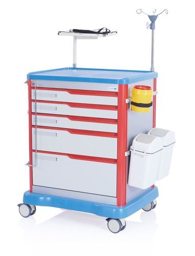医用推车 - W3702 - Sichuan Yufeng Medical Equipment Co., Ltd. - 医院用 / 急救 / 重症监护