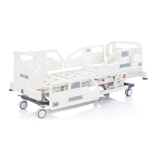 医院病床 - E4301 - Sichuan Yufeng Medical Equipment Co., Ltd. - 电动 / 高度可调节 / 带滑轮