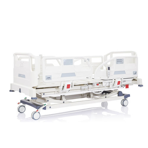 医院病床 - E6301 - Sichuan Yufeng Medical Equipment Co., Ltd. - 电动 / 带滑轮 / 4分区式