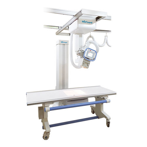 数字放射成像系统 - ScintCare DR380A - MinFound Medical Systems - 多功能放射照相 / 带移动检查台 / 带落地式滤线器