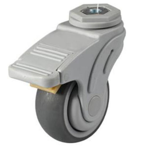 医院病床轮子 - LN51BSB-3 - Xinchen Caster Wheels - 医疗推车 / 担架 / 带制动装置