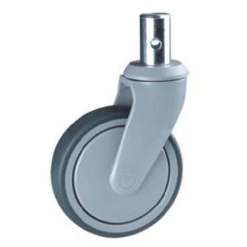 医疗推车轮子 - P93GS-4 - Xinchen Caster Wheels - 医院病床 / 带制动装置 / 聚酰胺