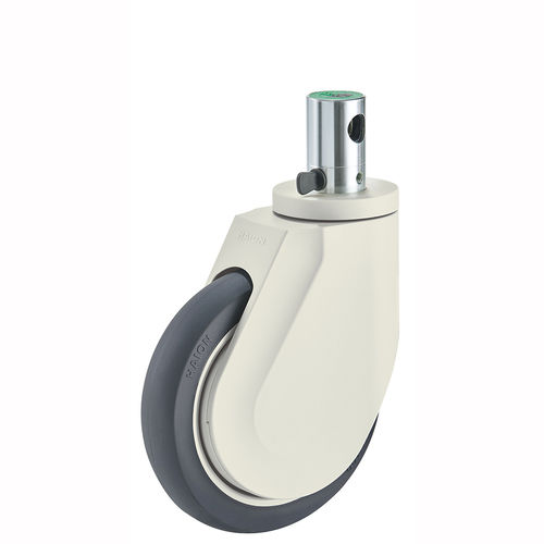 医院病床轮子 - H499-3A150UPB(3FN) - Haion Caster - 担架 / 带制动装置 / 旋转