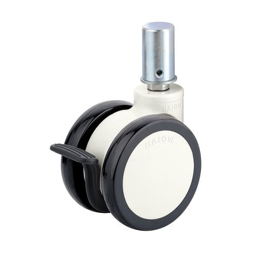 医疗推车轮子 - H322-6S100UNB/N - Haion Caster - 医院病床 / 旋转 / 带制动装置
