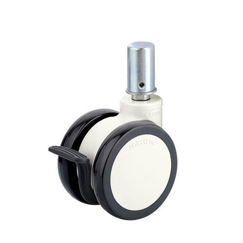 聚氨酯轮子 - H322-6S100UNB/D - Haion Caster - 带制动装置 / 旋转
