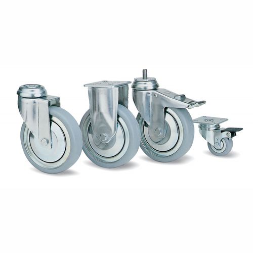 医疗推车轮子 - Humphries Casters - 不锈钢 / 带制动装置 / 旋转