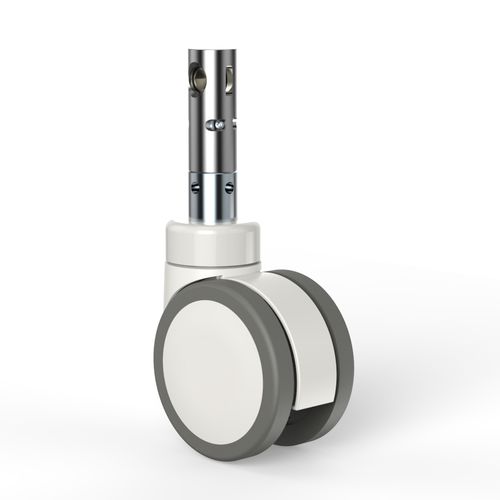 医院病床轮子 - T08PUP100D05A - TKS Casters - 聚氨酯 / 旋转