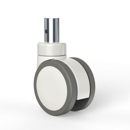 医院病床轮子 - T08PUP100D04B - TKS Casters - 聚氨酯 / 旋转