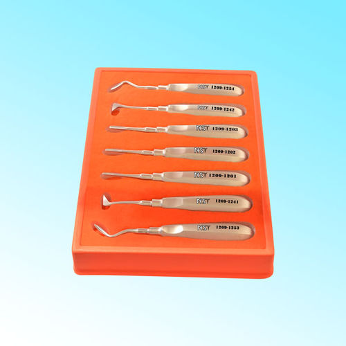 曲线牙根挺 - 1209-1300 - New Surgical Instruments Co. - Flohr式 / Seldin式