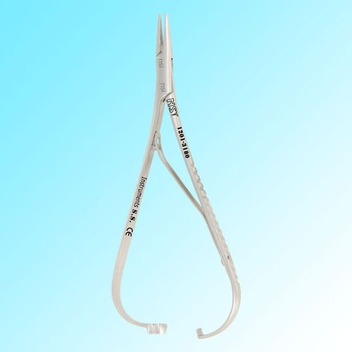 牙科手术持针器 - 1201-3180 - New Surgical Instruments Co. - Mathieu 式 / 碳化钨