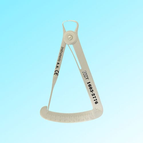 牙科卡尺 - 1603-2776 - New Surgical Instruments Co. - Iwanson 式 / 直线型 / 表盘