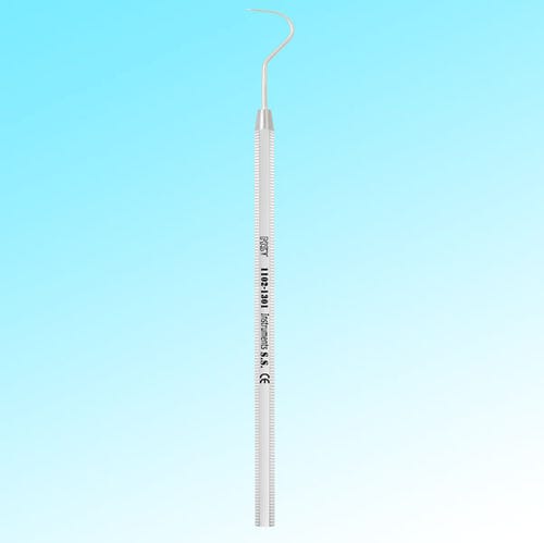 诊断牙探针 - 1102-1301 - New Surgical Instruments Co. - 单头 / 不锈钢