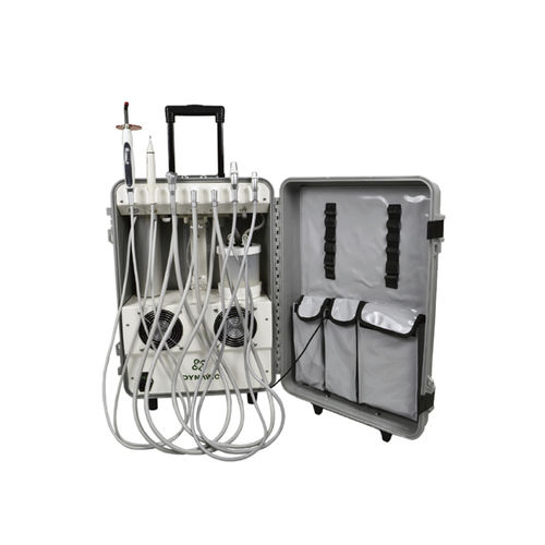 紧凑型牙科治疗设备 - DU852 - Jiangsu Dynamic Medical Technology - 便携式 / 移动式 / 带器械架