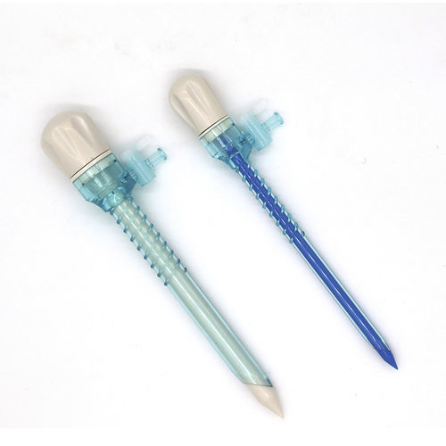 腹腔镜套管针 - GYTR-I - Zhejiang Geyi Medical Instrument - 带注入阀 / 带有套筒 / 一次性