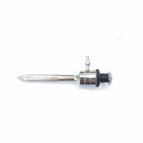 腹腔镜套管针 - 801.008. series - Zhejiang Geyi Medical Instrument - 带注入阀 / 带有套筒