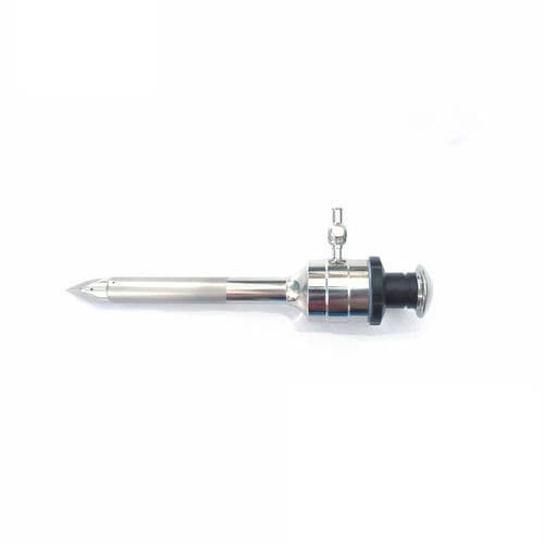 腹腔镜套管针 - 801.008 - Zhejiang Geyi Medical Instrument - 刀片 / 带注入阀 / 带有套筒