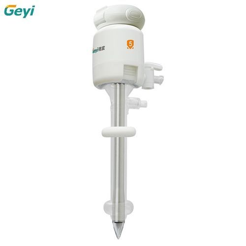 腹腔镜套管针 - Zhejiang Geyi Medical Instrument - 刀片 / 带注入阀 / 带有球囊