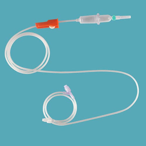 带Y型连接器输液器 - IV-01 - Taizhou Safefusion Medical Instruments - 带过滤器防颗粒污染 / 带龙头阀 / 配有不含乳胶的部件