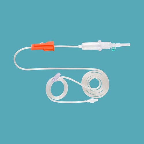 带滴水室输液器 - IV-02 - Taizhou Safefusion Medical Instruments - 带Y型连接器 / 带龙头阀 / 配有不含乳胶的部件