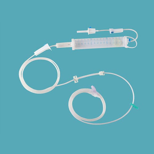 带滴水室输液器 - IVP-024 - Taizhou Safefusion Medical Instruments - 带Y型连接器 / 带龙头阀 / 配有不含乳胶的部件