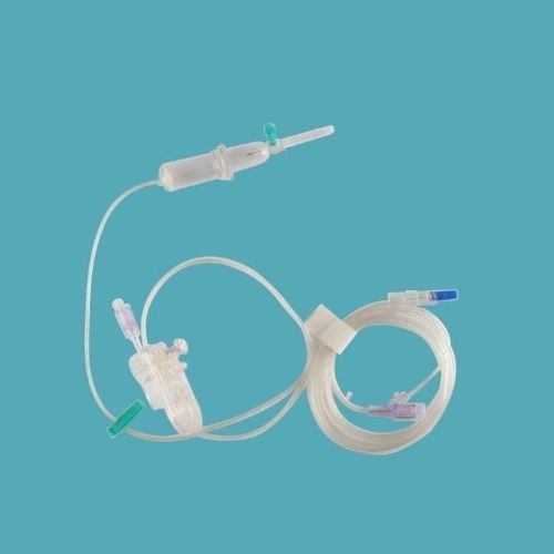 聚乙烯输液器 - 14017 - Taizhou Safefusion Medical Instruments - 带滴水室 / 带Y型连接器 / 带过滤器防颗粒污染