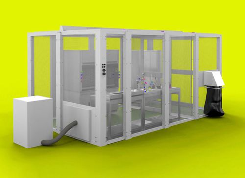 药剂实验室隔离室 - ISOLA LAB - MITEC - 生物安全 / 用于医学研究 / 挠性