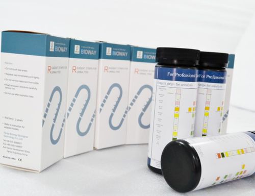 肾病试剂带 - URS-2 - Bioway Biological Technology Co.,Ltd - 尿路感染 / 葡萄糖 / 蛋白质