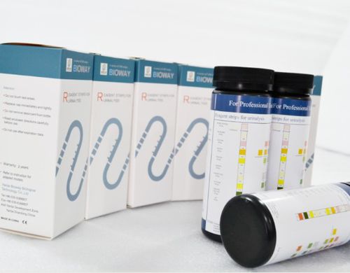 肾病试剂带 - URS-12H - Bioway Biological Technology Co.,Ltd - 尿路感染 / 传染病 / pH值