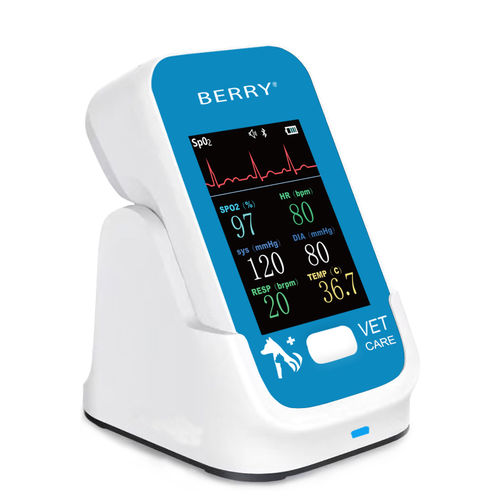 兽用病人监护仪 - AM6200 - Shanghai Berry Electronic Tech Co.,Ltd - 便携式 / 紧凑型 / ECG