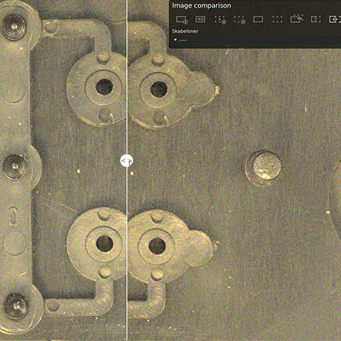 数字显微镜软件 - 306006 Image comparison app - Tagarno - 质量控制