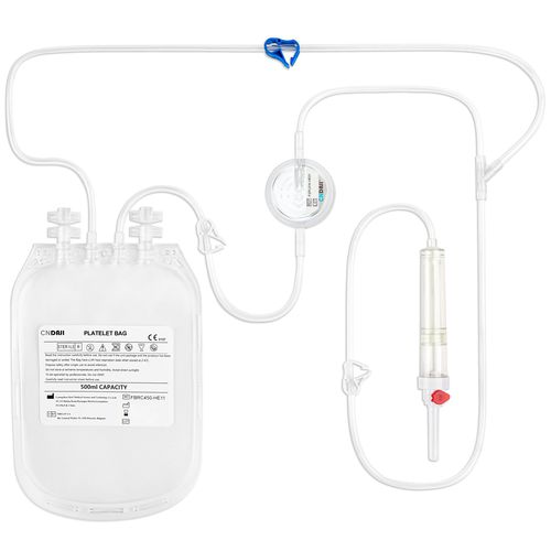 包滤血器 - FBPL01K-HE00 - Guangzhou DaJi Medical Science and Technology Co., Ltd - 血小板 / 用于减少白细胞 / 实验室