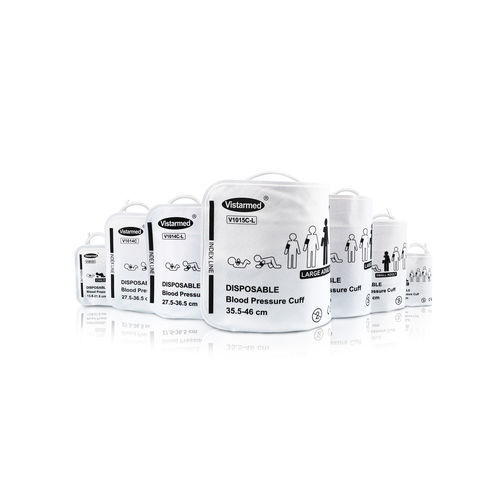 血压袖套 - V10 - Shenzhen Vistar Medical Company - 用于 NIBP / 布料 / 不含乳胶