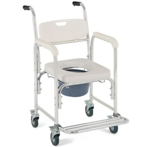 带桶座厕椅 - JL3000 - Jianlian Homecare Products - 带便孔 / 带脚凳 / 折叠