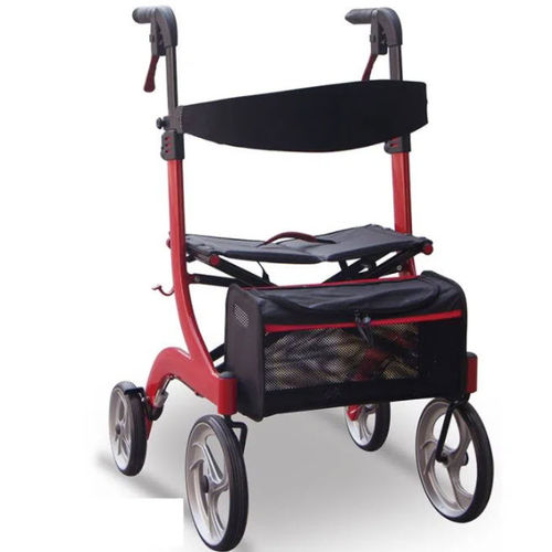 4轮助行车 - JL9189L - Jianlian Homecare Products - 铝质边框 / 带座椅 / 带篮子