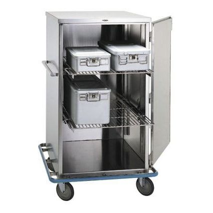 医疗器械手推车 - CDS Series - DSI  - 存储 / 不锈钢 / 带托盘