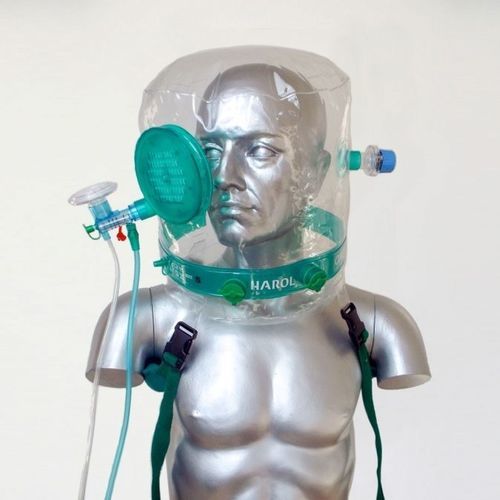 急救呼吸机 - Compact Helm-Har - HAROL Srl - 气动 / CPAP