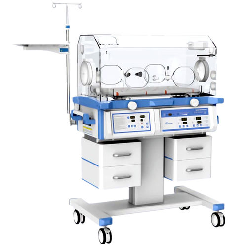 运输新生儿保育箱 - AG-IIR002B - Jiangsu Aegean Technology - 带滑轮 / 可调高度 / 电动