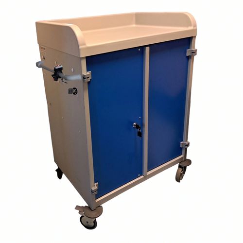 医用带行李架推车 - AirWeel200  - WEPPES Solutions - 用于洗衣房 / 搁板 / 双门
