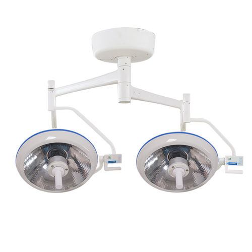 吊顶无影灯 - KD500/500 - Nanchang Micare Medical Equipment - 卤素 / 牙科 / 2臂式