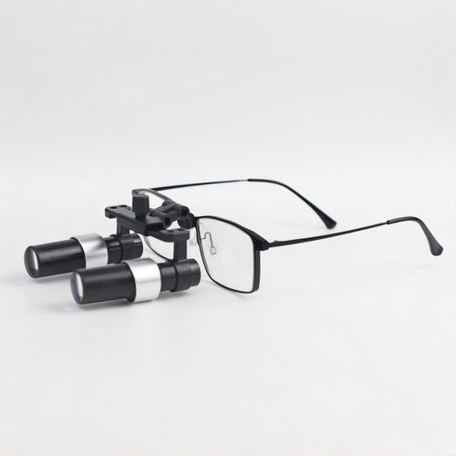 眼镜框双筒放大镜 - PKYM-600X - Nanchang Micare Medical Equipment - 带折叠系统