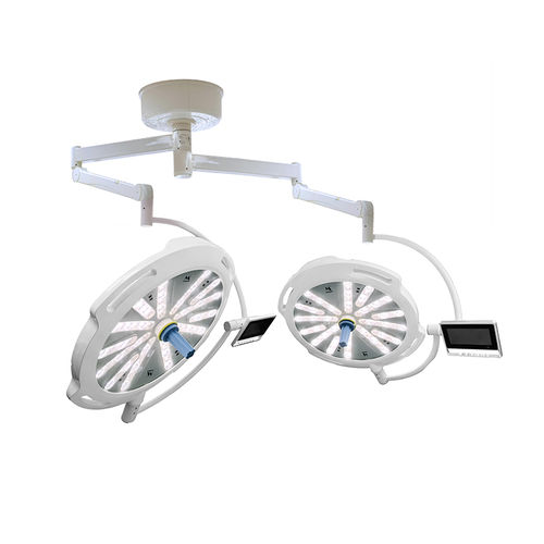 吊顶无影灯 - GALAXY-LED E700/700 - Nanchang Micare Medical Equipment - LED / 2臂式 / 110V / 60Hz