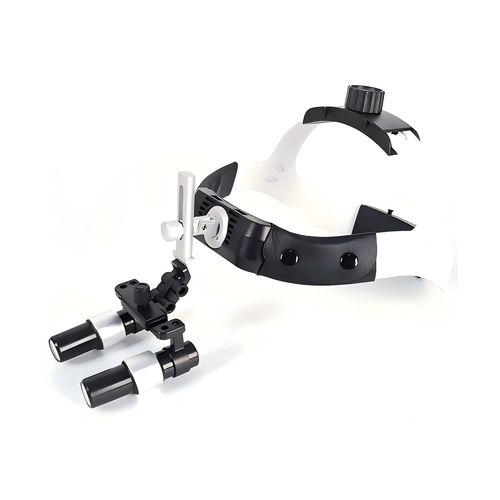 头带双筒放大镜 - PKYH-500X - Nanchang Micare Medical Equipment - 带折叠系统
