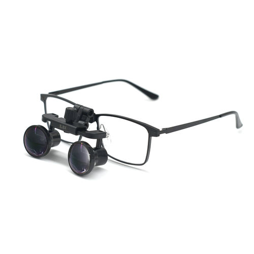 眼镜框双筒放大镜 - 22APM - Nanchang Micare Medical Equipment - 带折叠系统