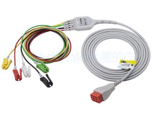 心电图电缆 - EA400C5A - Med-link Electronics Tech