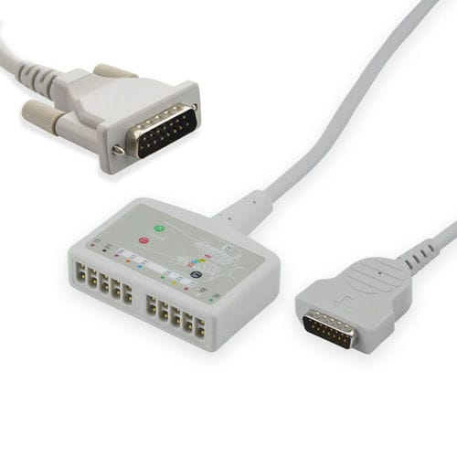 席勒心电图电缆 - OEM#20165 60- 001 - Med-link Electronics Tech - 通用电气医疗 / 飞利浦