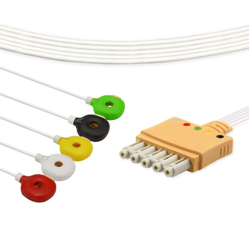 西门子心电图电缆 - M1673A - Med-link Electronics Tech - 德雷格 / 通用电气医疗 / 飞利浦