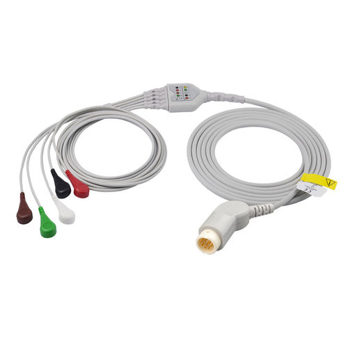 飞利浦心电图电缆 - EA02 series - Med-link Electronics Tech